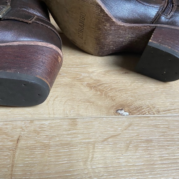 Durango brown leather boots, 6.5 - Picture 3 of 7